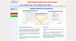 Desktop Screenshot of meridian-software.co.uk